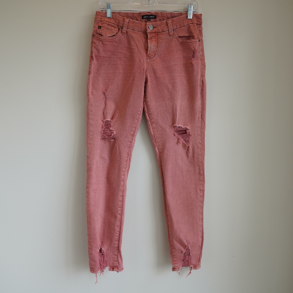 Dear John distressed skinny jeans